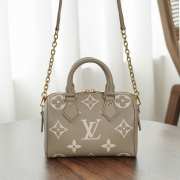 Uubags Louis Vuitton Speedy Bandouliere 20 Bicolor Monogram Empreinte Leather 13.5x12x20.5cm - 1