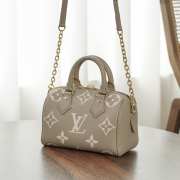 Uubags Louis Vuitton Speedy Bandouliere 20 Bicolor Monogram Empreinte Leather 13.5x12x20.5cm - 6