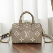 Uubags Louis Vuitton Speedy Bandouliere 20 Bicolor Monogram Empreinte Leather 13.5x12x20.5cm - 3