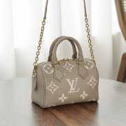 Uubags Louis Vuitton Speedy Bandouliere 20 Bicolor Monogram Empreinte Leather 13.5x12x20.5cm - 2