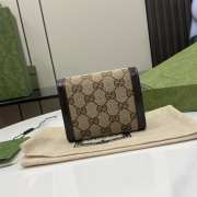 Uubags Gucci Luce Wallet In Brown 12x11x3cm - 6