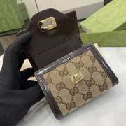 Uubags Gucci Luce Wallet In Brown 12x11x3cm - 2