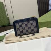 Uubags Gucci wallet Luce in blue 13x9x3cm - 2