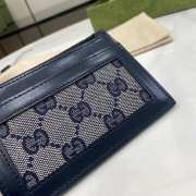 Uubags Gucci card holder in blue 11.5x7.5x1.5cm - 2