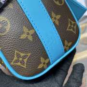 Uubags Louis Vuitton M12609 Keepall Bandoulière Bag In Gaston Blue 25x15x11cm - 4