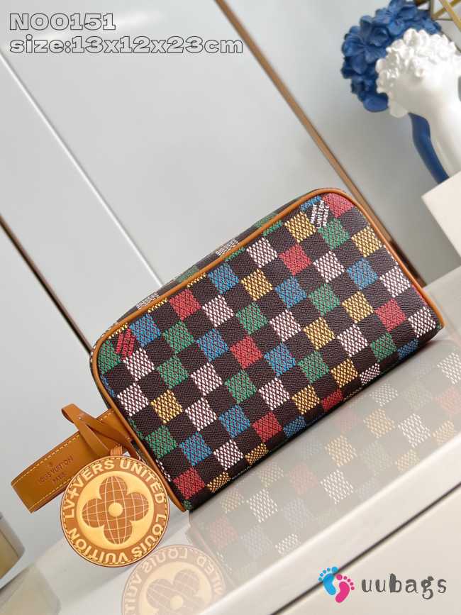 Uubags Louis Vuitton N00151 Locker Dopp Kit Multicolor 23x13x12cm - 1