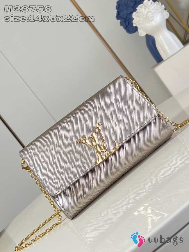 Uubags Louis Vuitton M12789 Pochette Louise Champagne Bag 22x16x4.5cm - 1