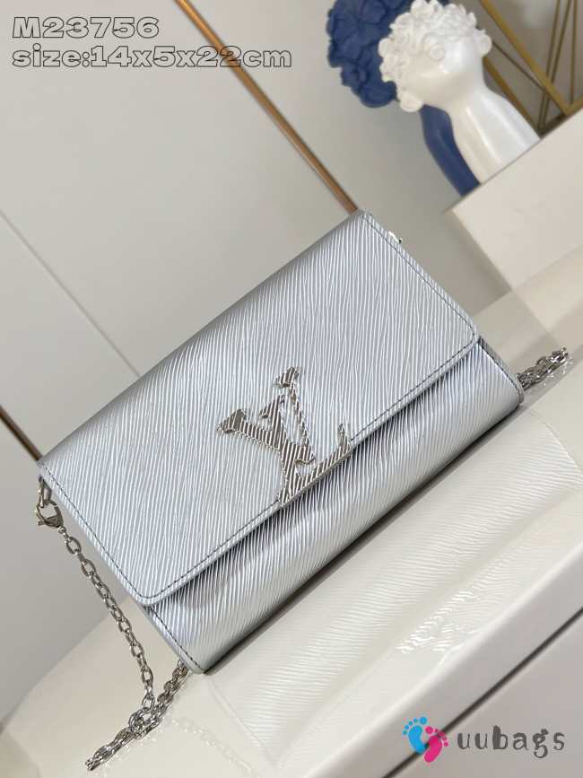 Uubags Louis Vuitton M12789 Pochette Louise Silver Bag 22x16x4.5cm - 1