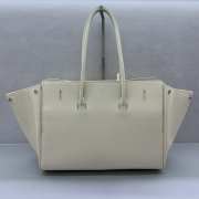 Uubags Balenciaga Bel Air medium Carry All bag in soya smooth calfskin, aged-silver hardware 36.5x14.5x28cm - 4