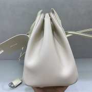 Uubags Balenciaga Bel Air medium Carry All bag in soya smooth calfskin, aged-silver hardware 36.5x14.5x28cm - 3