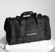 Uubags Balenciaga Sport Gym Bag in Black Recycled Nylon 49x24.5x28cm - 1