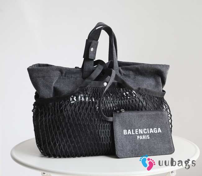 Uubags Balenciaga medium 24/7 tote bag in black 36x32x21cm - 1