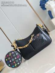 Uubags Louis Vuitton M13100 Marellini LV x TM Bag In Black/multicolor 19x13.5x6.5cm - 1