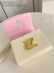 Uubags Louis Vuitton M13117 Twist PM Bag In Quartz pink/beige 19x15x7cm - 4