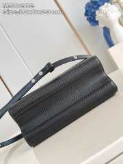 Uubags Louis Vuitton M13117 Twist PM Bag In Black 19x15x7cm - 2