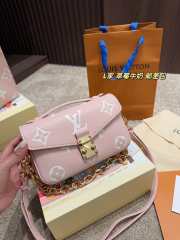 Uubags Louis Vuitton M14208 Pochette Métis East West In Pink/ Quartz 21.5x13.5x6cm - 5