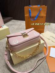 Uubags Louis Vuitton M14208 Pochette Métis East West In Pink/ Quartz 21.5x13.5x6cm - 3