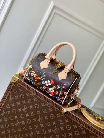 Uubags Louis Vuitton M14175 Speedy Bandoulière 20 LV x TM Bag 20.5x13.5x12cm