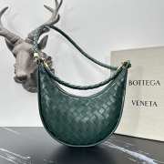 Bottega Veneta Gemelli Bag In Green 24x15x6cm - 1