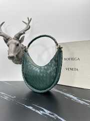 Bottega Veneta Gemelli Bag In Green 24x15x6cm - 3