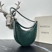 Bottega Veneta Gemelli Bag In Green 24x15x6cm - 2