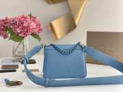 Uubags Bvlgari Serpenti Forever Maxi Chain Crossbody Bag In Blue 20x14x8.5cm - 4