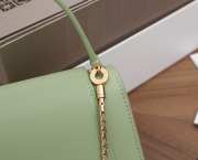 Uubags Alexander Wang x Bvlgari belt bag in smooth green calf leather 18.5x13x6.5cm - 4