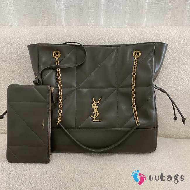 Uubags YSL mini Jamie shopping in light musk lambskin leather bag 27x34x3cm - 1