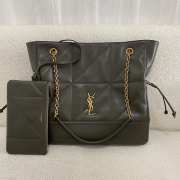 Uubags YSL mini Jamie shopping in light musk lambskin leather bag 27x34x3cm - 1