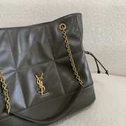 Uubags YSL mini Jamie shopping in light musk lambskin leather bag 27x34x3cm - 6