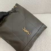 Uubags YSL Jamie pochon in light musk lambskin leather bag 38x33x2cm - 4