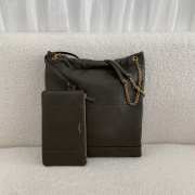 Uubags YSL Jamie pochon in light musk lambskin leather bag 38x33x2cm - 3