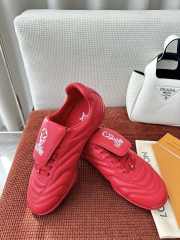 Uubags Louis Vuitton 1AHDOR LV Footprint Soccer Sneaker In Red  - 6