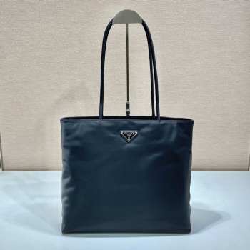 Uubags Prada large retro tote bag in black 35x30x10cm