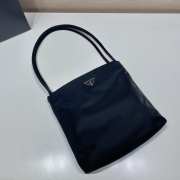 Uubags Prada small retro tote bag in black 23x22x5cm - 6