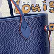 Uubags Louis Vuitton M11930 Neverfull Bag In Blue 31x28x14cm - 5