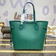 Uubags Louis Vuitton M12467 Neverfull MM Bag In Green 31x28x14cm - 5