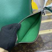 Uubags Louis Vuitton M12467 Neverfull MM Bag In Green 31x28x14cm - 2