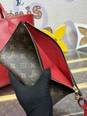 Uubags Louis Vuitton M12755 Neverfull MM Bag In Red 31x28x14cm - 4