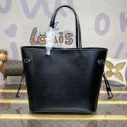 Uubags Louis Vuitton M11930 Neverfull MM Bag In Black 31x28x14cm - 6