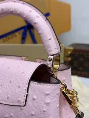 Uubags Louis Vuitton M11908 Capucines Mini Bag In Pink 21x13.6x8cm - 6