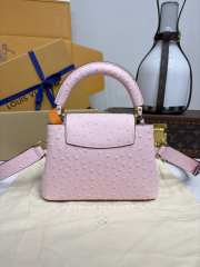 Uubags Louis Vuitton M11908 Capucines Mini Bag In Pink 21x13.6x8cm - 2