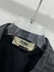 Uubags Fendi Jacket Black FF Logo - 5