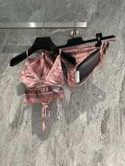 Uubags Dior swimsuit oblique jacquard in pink - 1