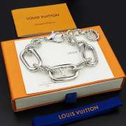 Uubags Louis Vuitton Nautical Chain Bracelet Silver - 5