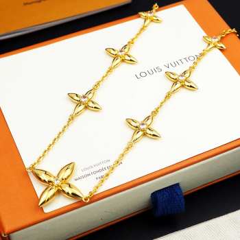 Uubags Louis Vuitton Necklace Gold 