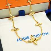 Uubags Louis Vuitton Necklace Gold  - 5