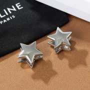 Uubags Celine earrings silver star  - 1