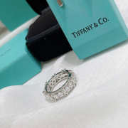 Uubags Tiffany & Co Sixteen Stone Ring in Platinum with Diamonds - 6