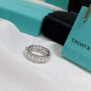 Uubags Tiffany & Co Sixteen Stone Ring in Platinum with Diamonds - 5